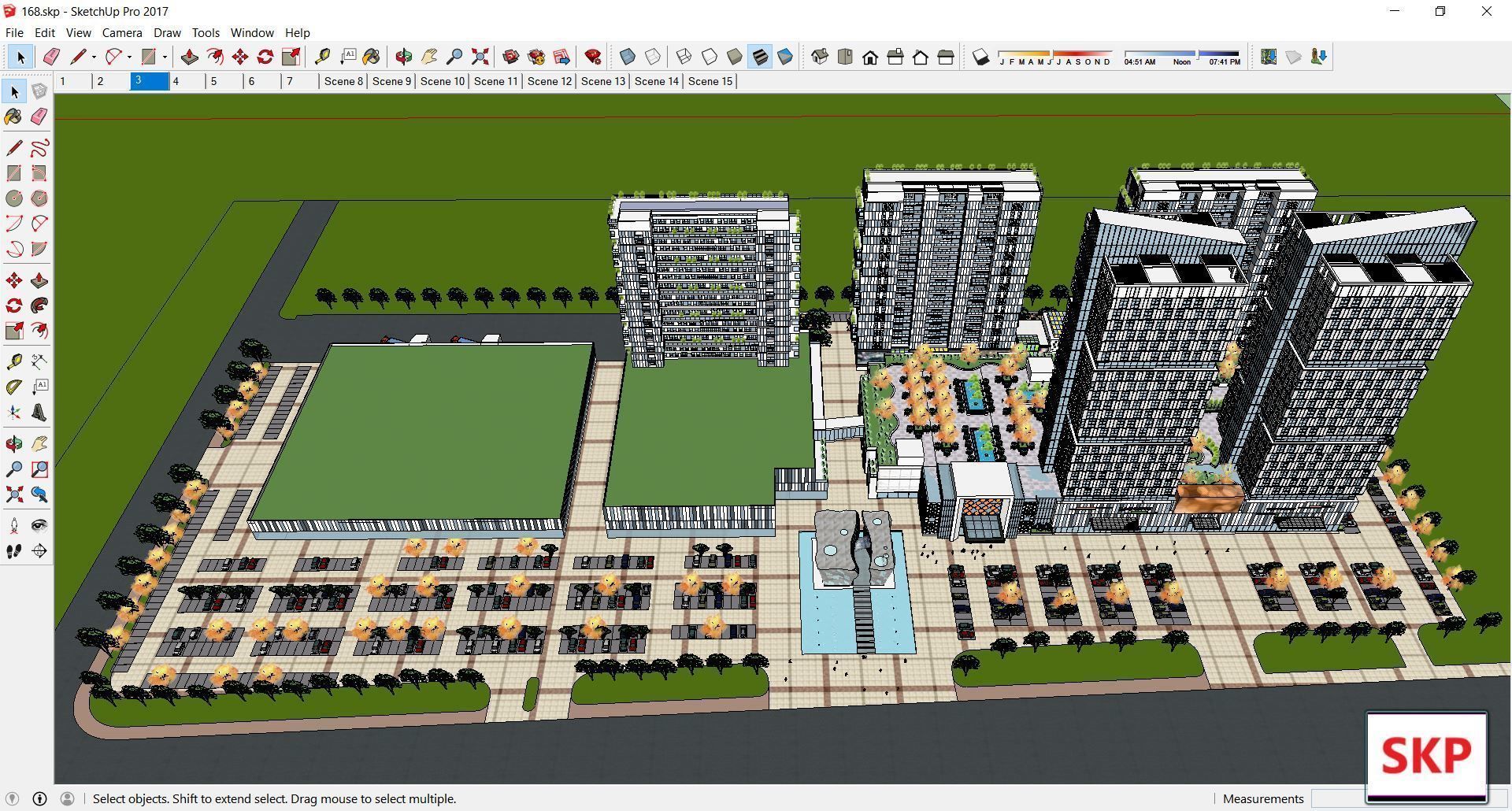 Sketchup Complex 168 3D model_8