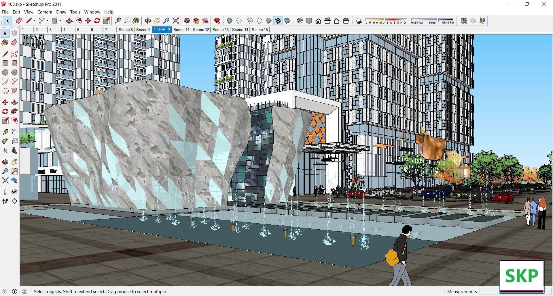 Sketchup Complex 168 3D model_1