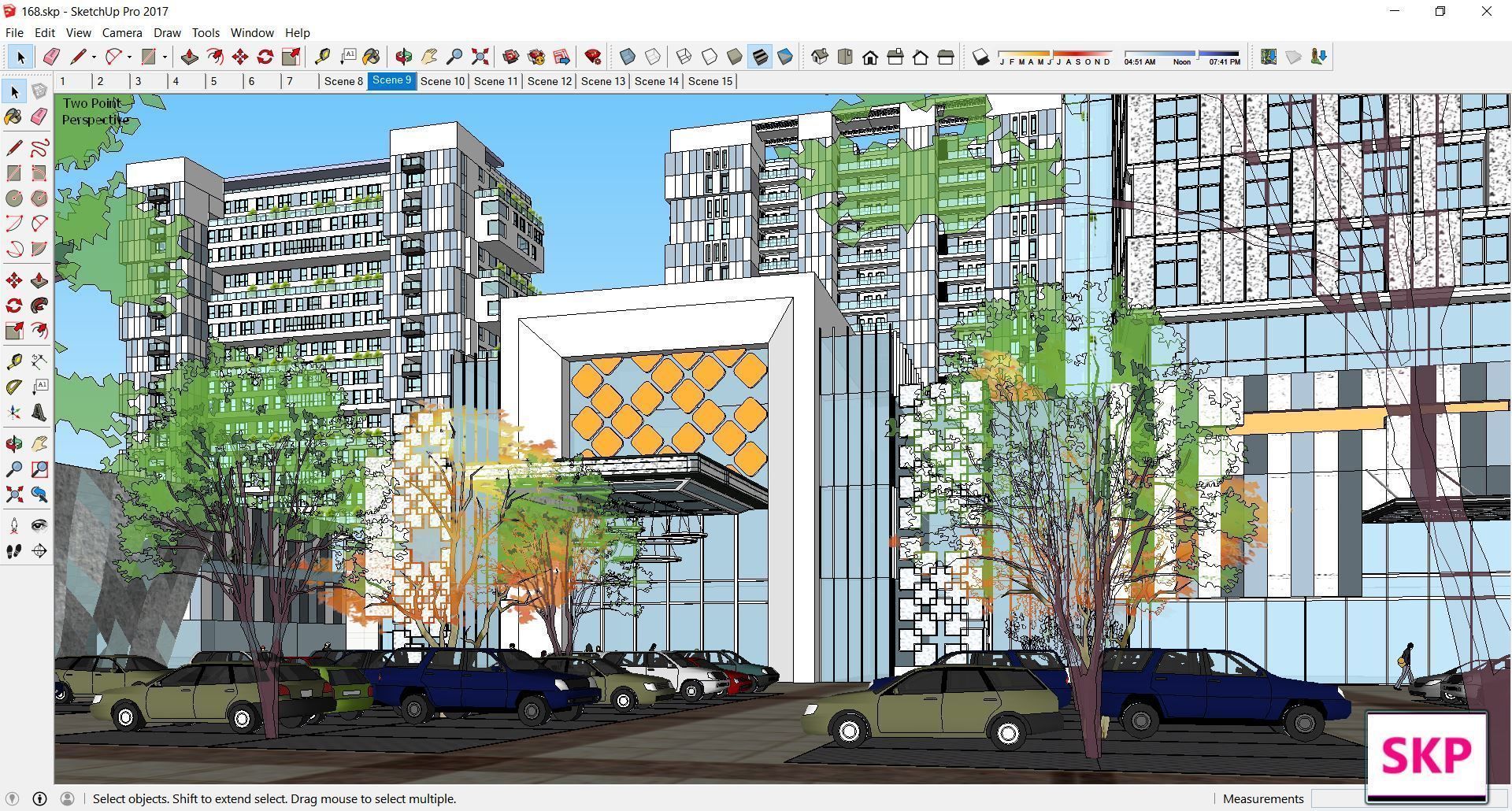 Sketchup Complex 168 3D model_14