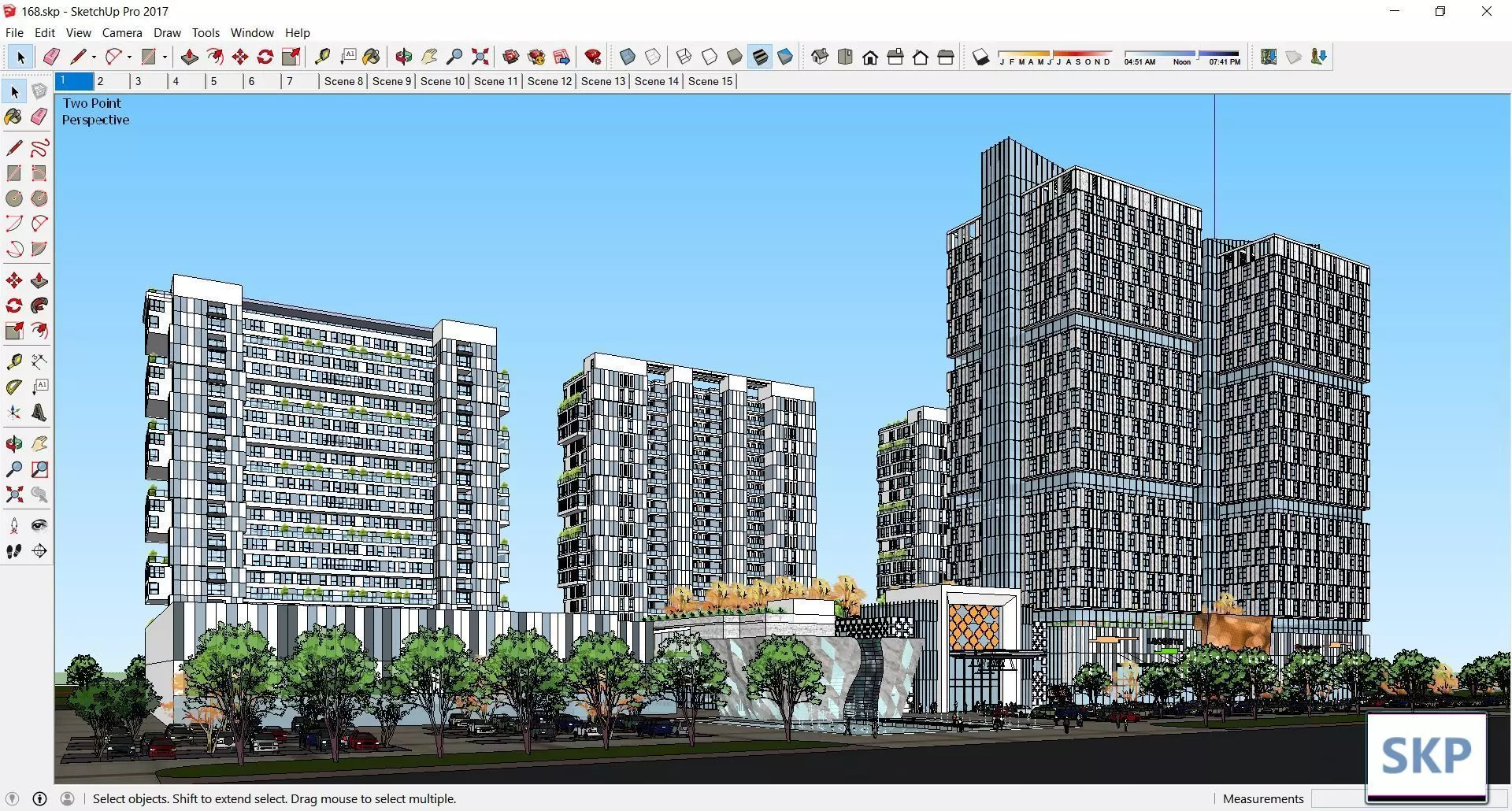 Sketchup Complex 168 3D model_0