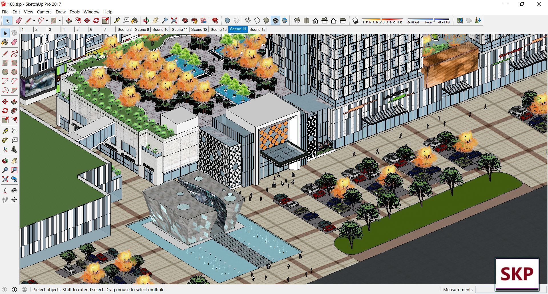 Sketchup Complex 168 3D model_5