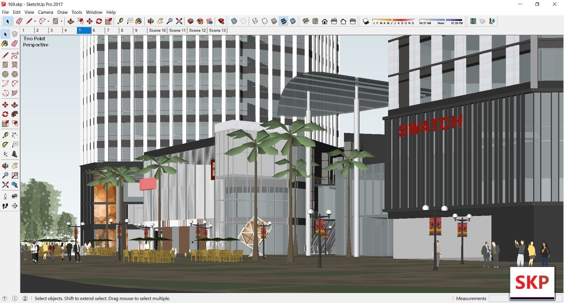 Sketchup Complex 169 3D model_3