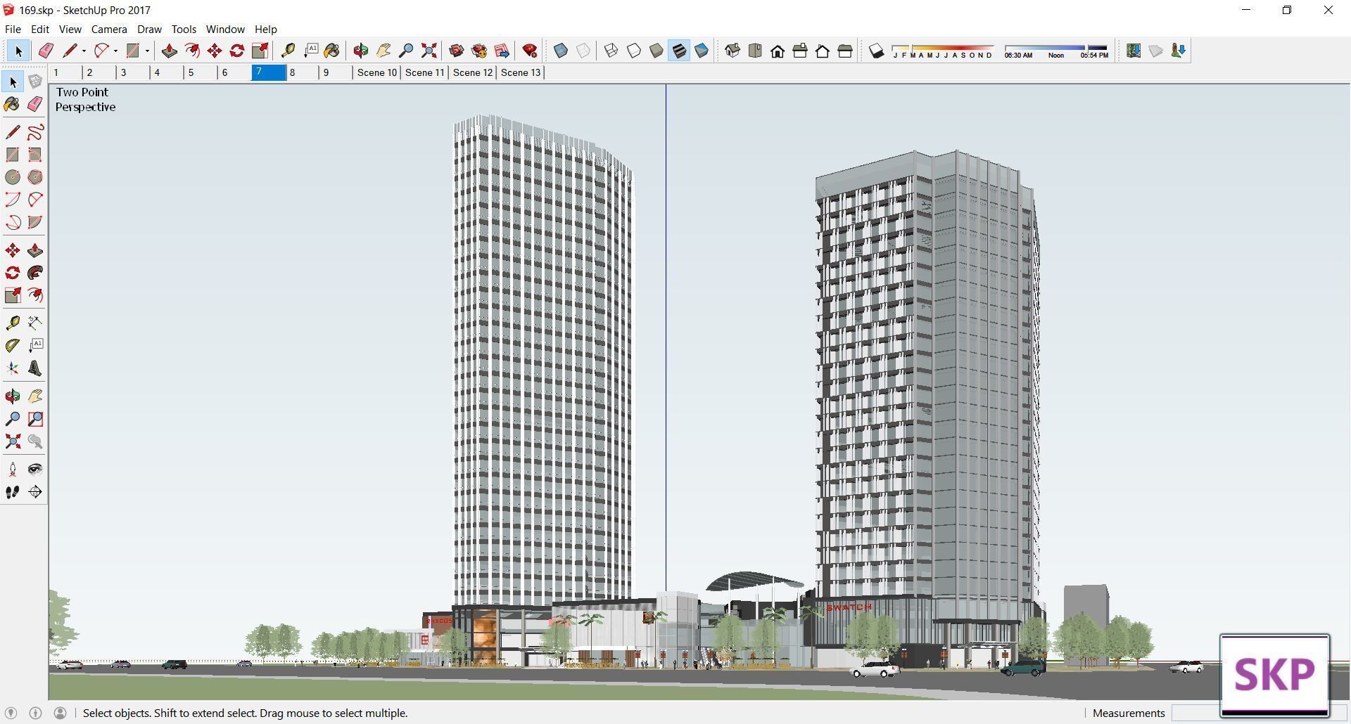 Sketchup Complex 169 3D model_1