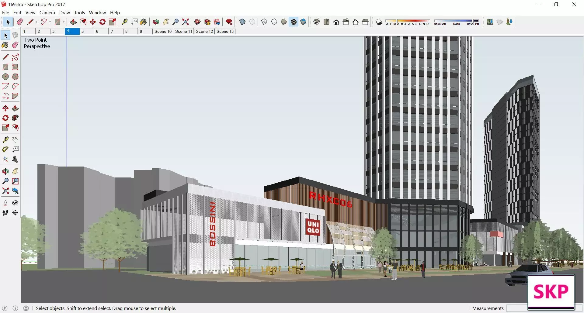 Sketchup Complex 169 3D model_0