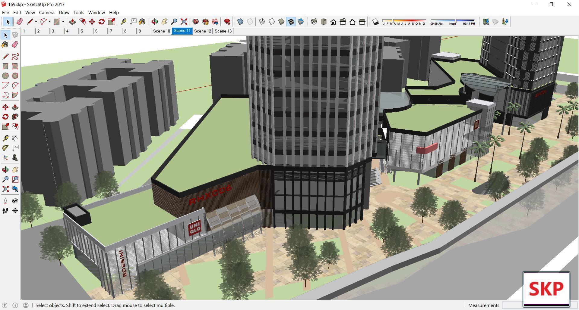 Sketchup Complex 169 3D model_8