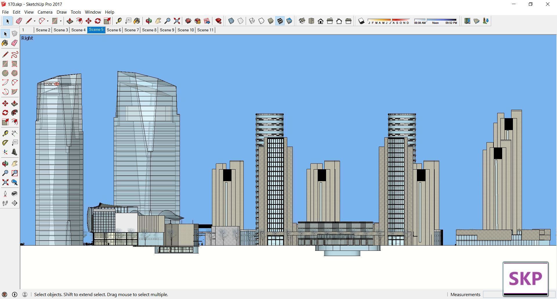 Sketchup Complex 170 3D model_6