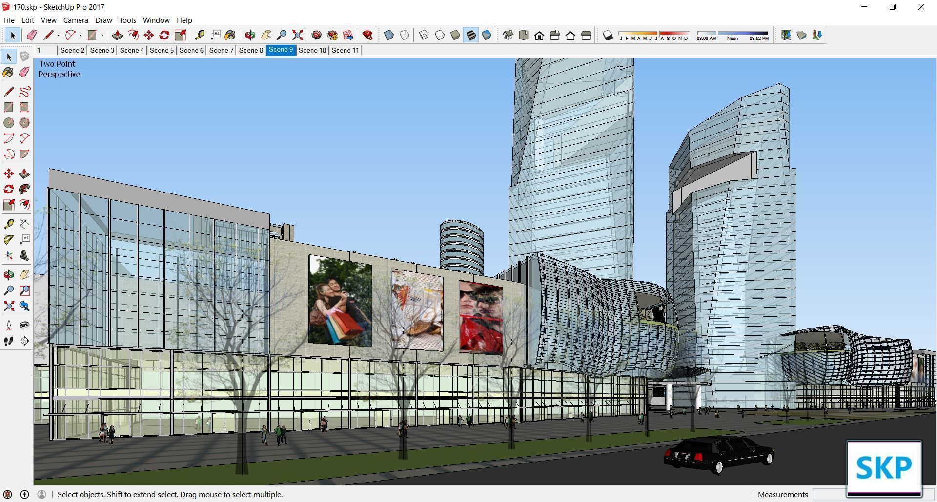 Sketchup Complex 170 3D model_10