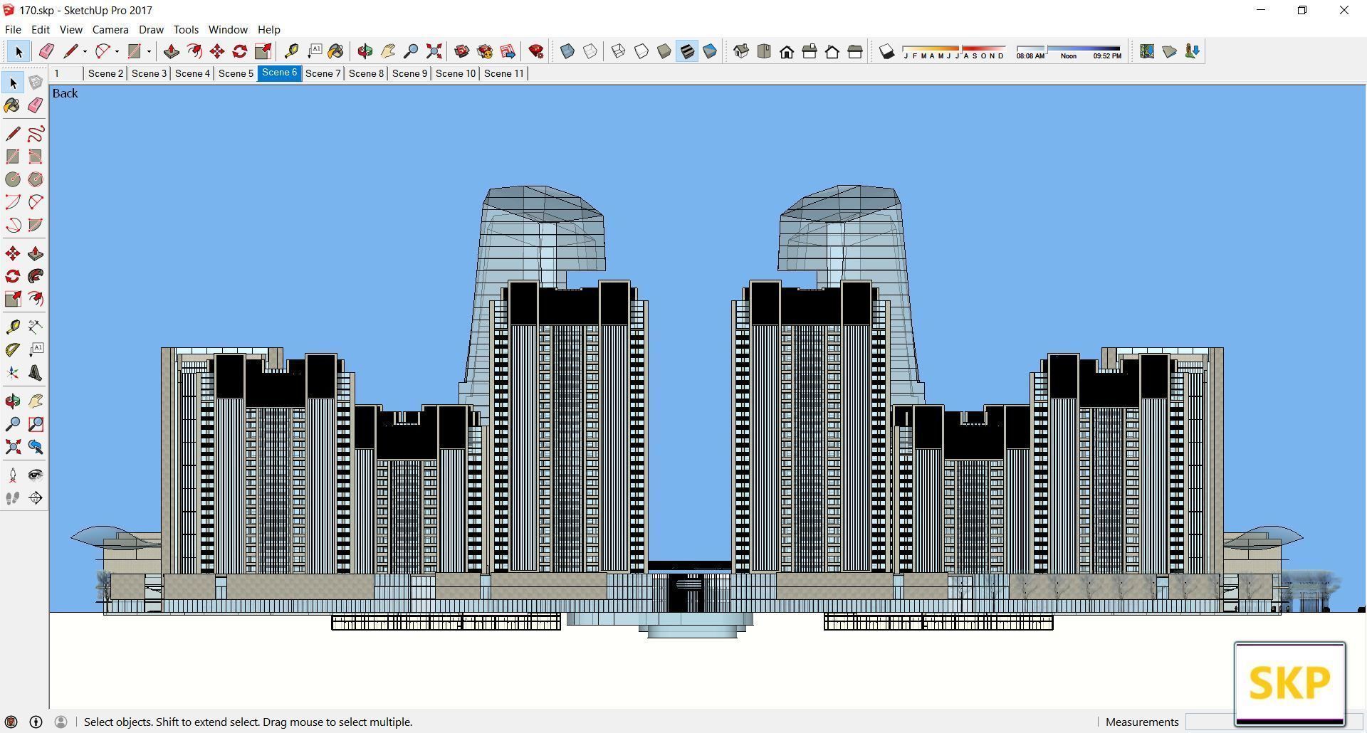 Sketchup Complex 170 3D model_7