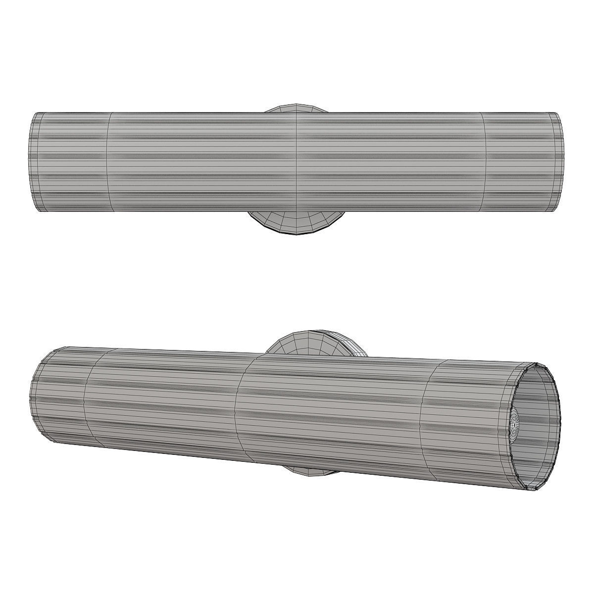 Odette Wall Sconce Low-poly 3D model_1