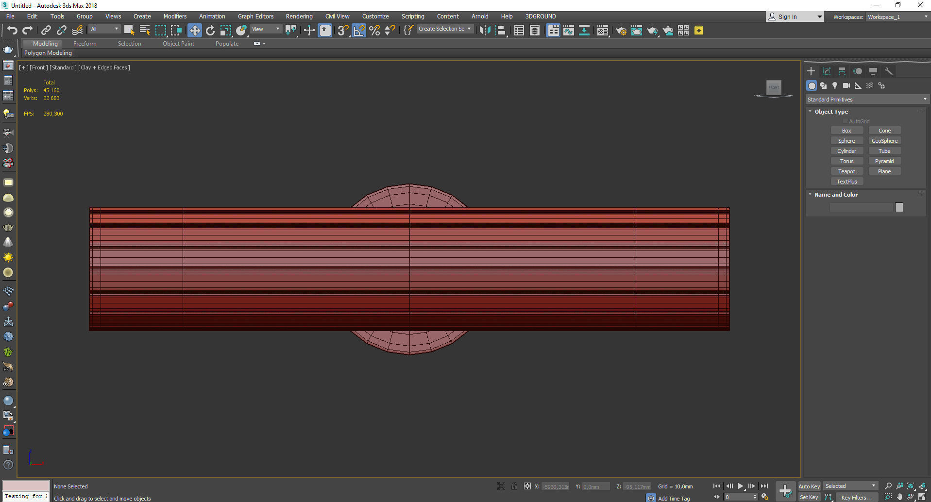 Odette Wall Sconce Low-poly 3D model_2