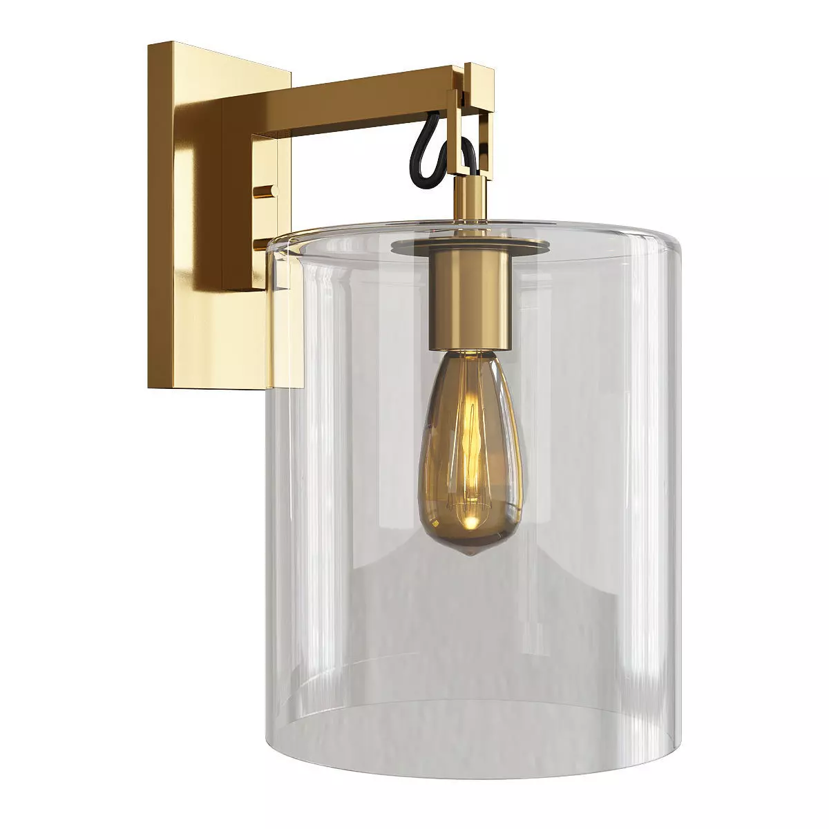 Parrish Wall Sconce Low-poly 3D model