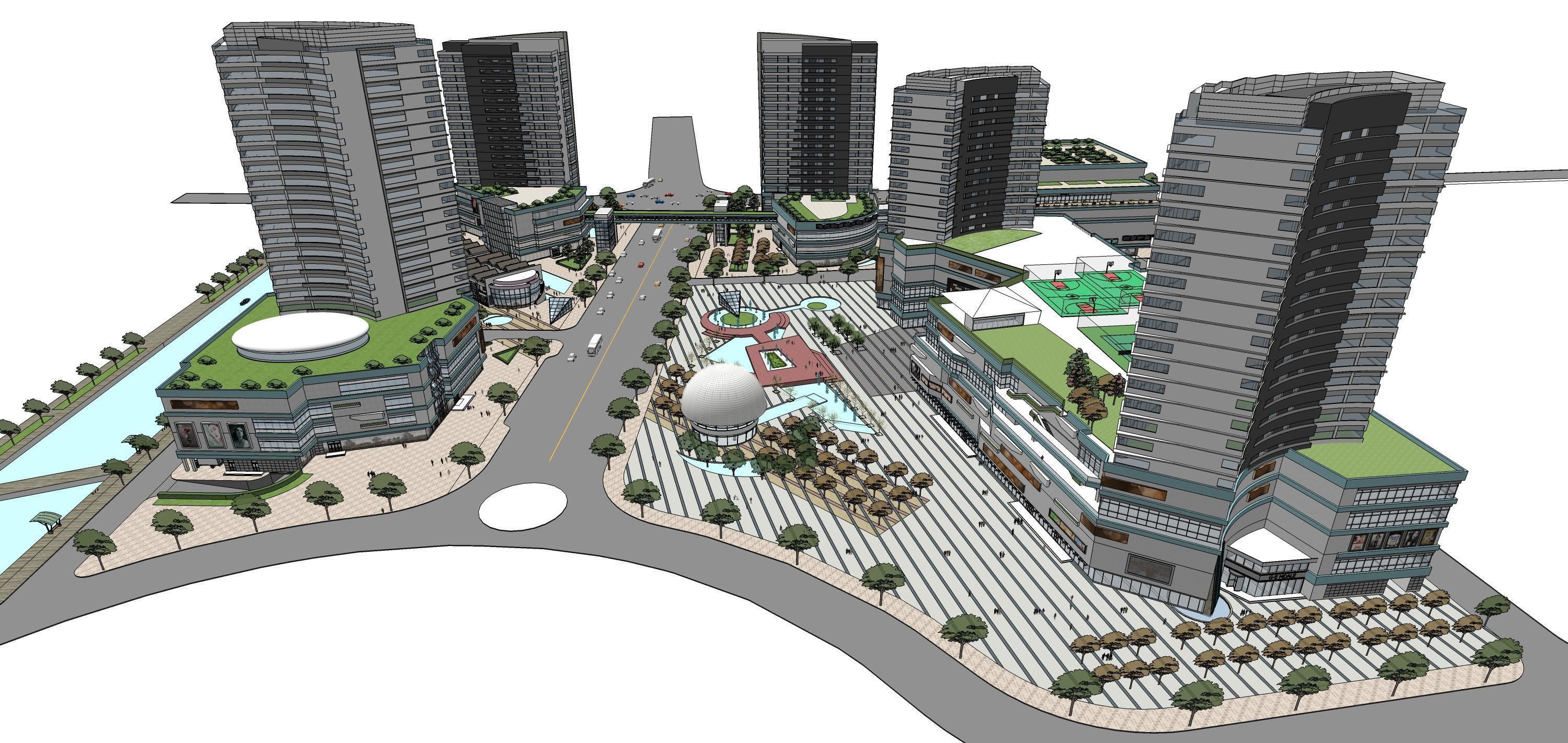 Sketchup Complex 184 3D model_8