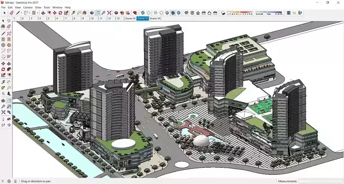 Sketchup Complex 184 3D model