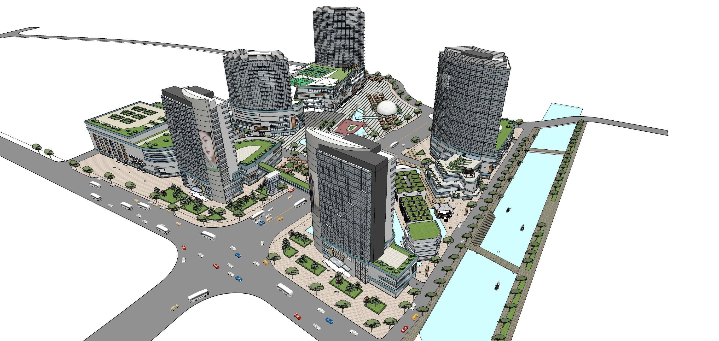 Sketchup Complex 184 3D model_1