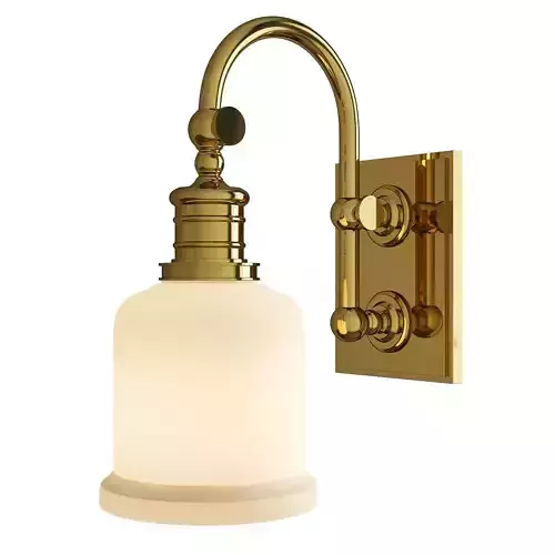 Keswick 1 Light Wall Sconce Low-poly 3D model