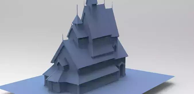 Viking big house 1 3D