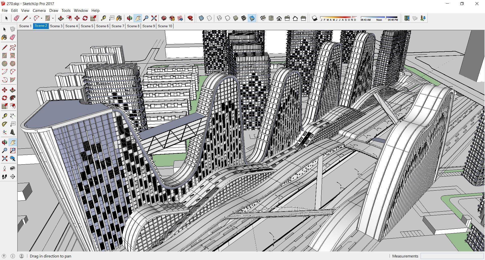 Sketchup Complex 270 3D model_1