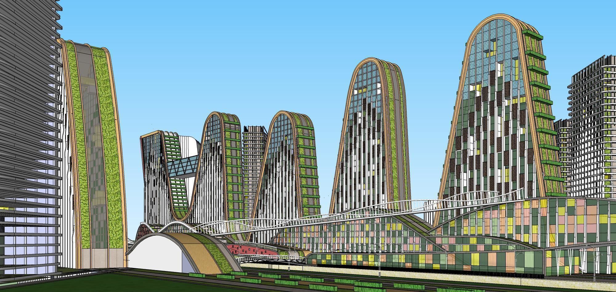 Sketchup Complex 270 3D model_6