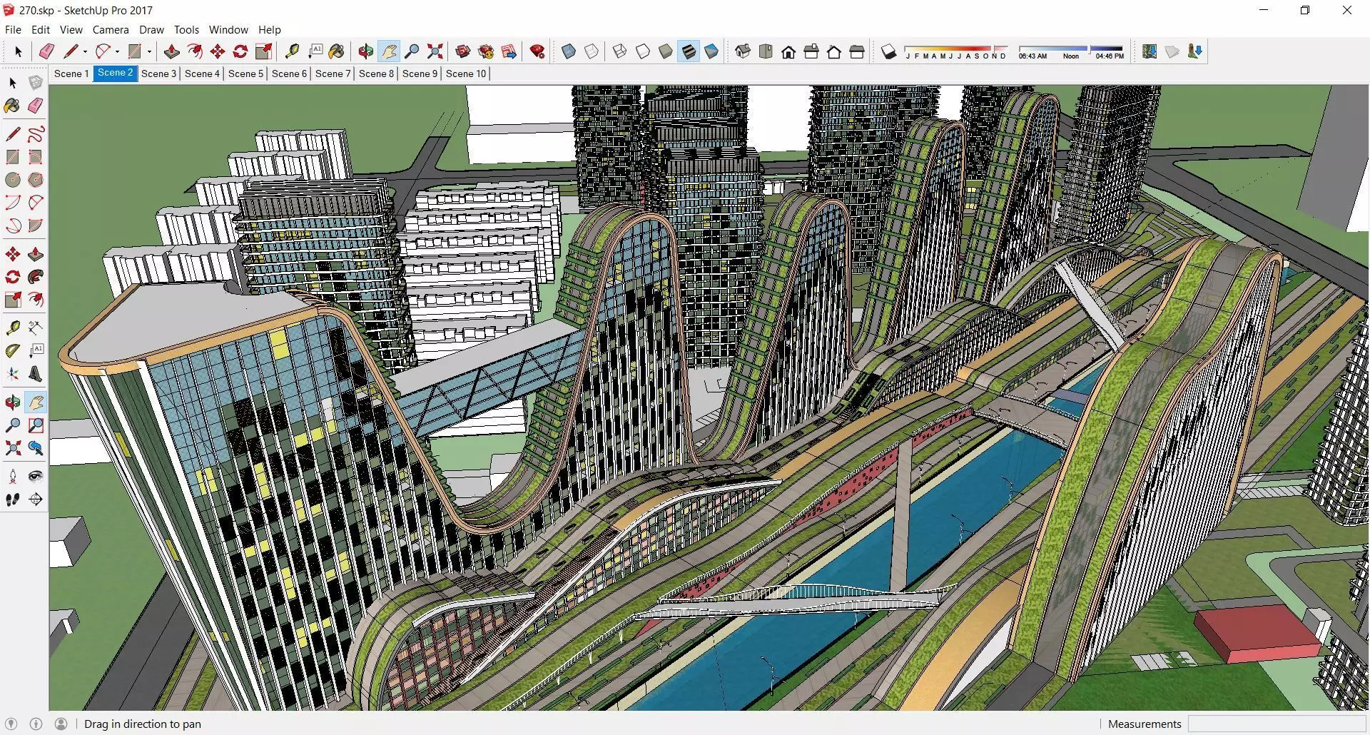 Sketchup Complex 270 3D model_0