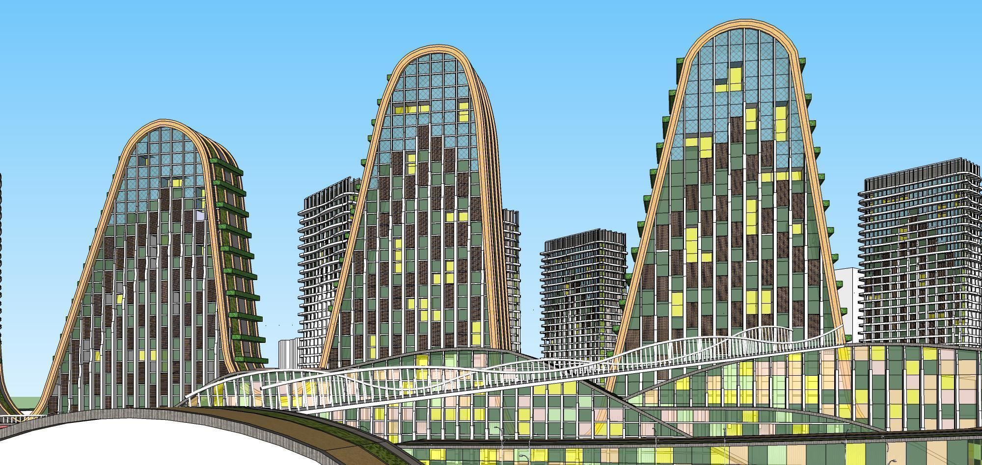 Sketchup Complex 270 3D model_7