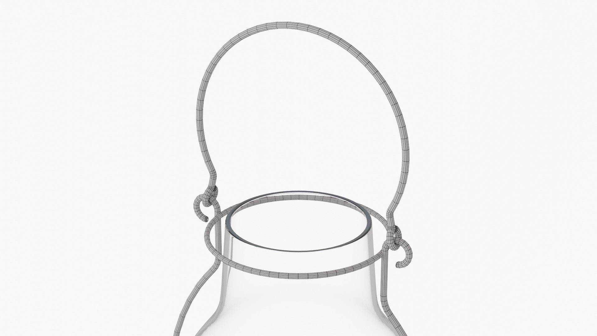 lantern04 candle in glass lantern 3D model_8