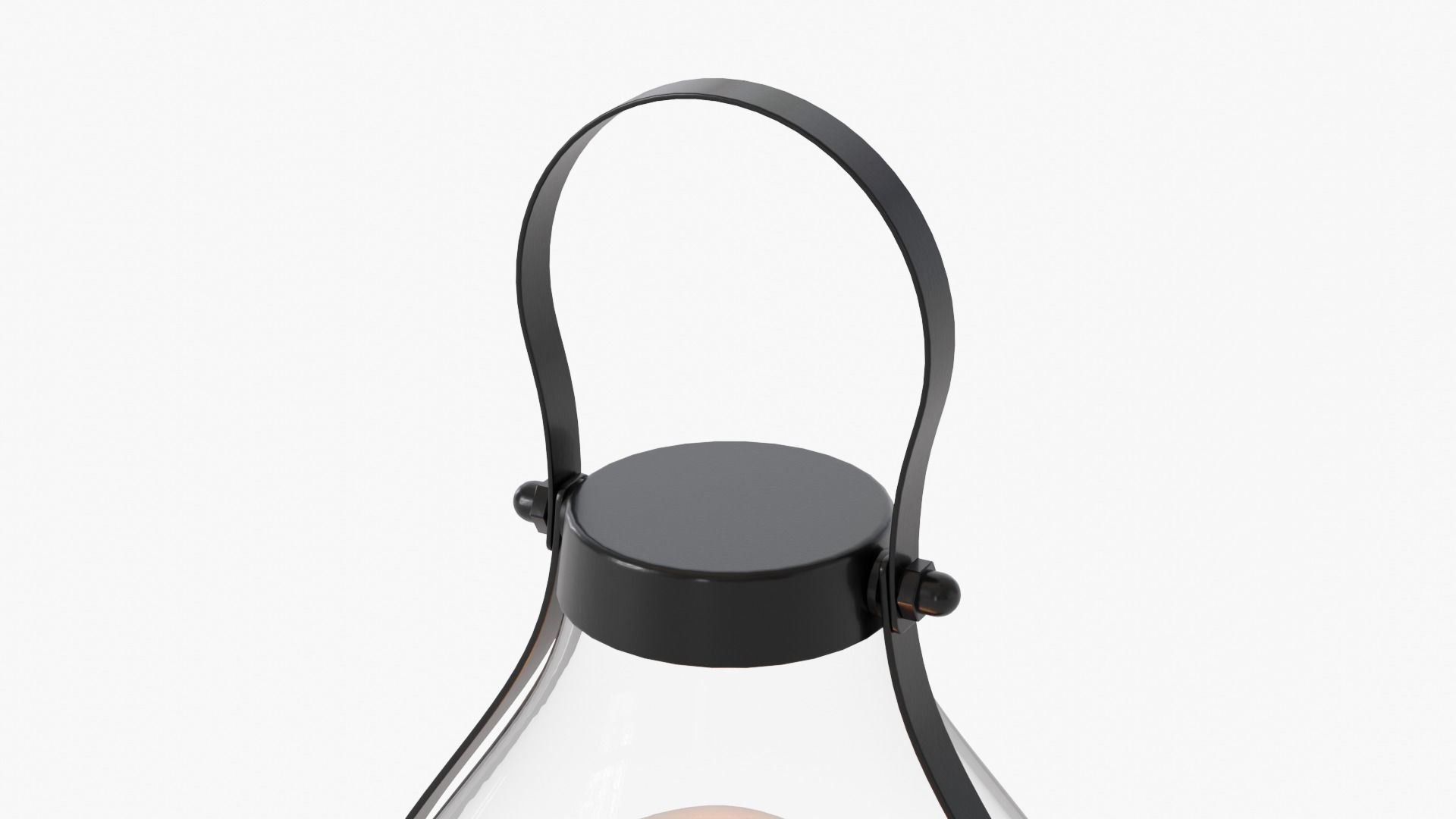 lantern05 glass lantern with candle inside 3D model_3