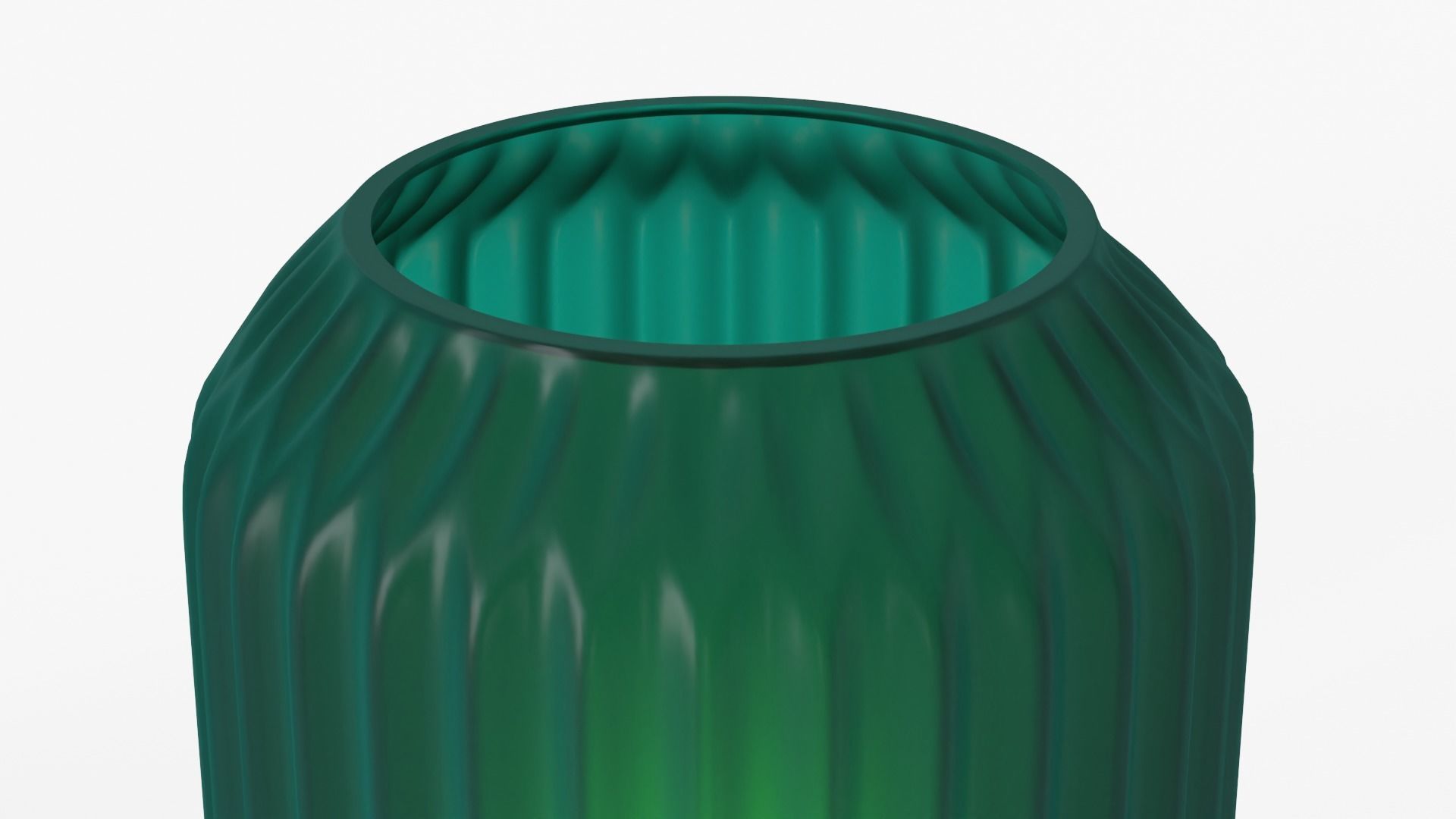 lantern08 emerald glass vases 3D model_3