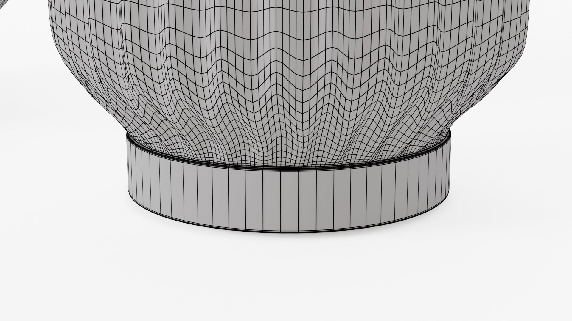 lantern08 emerald glass vases 3D model_9