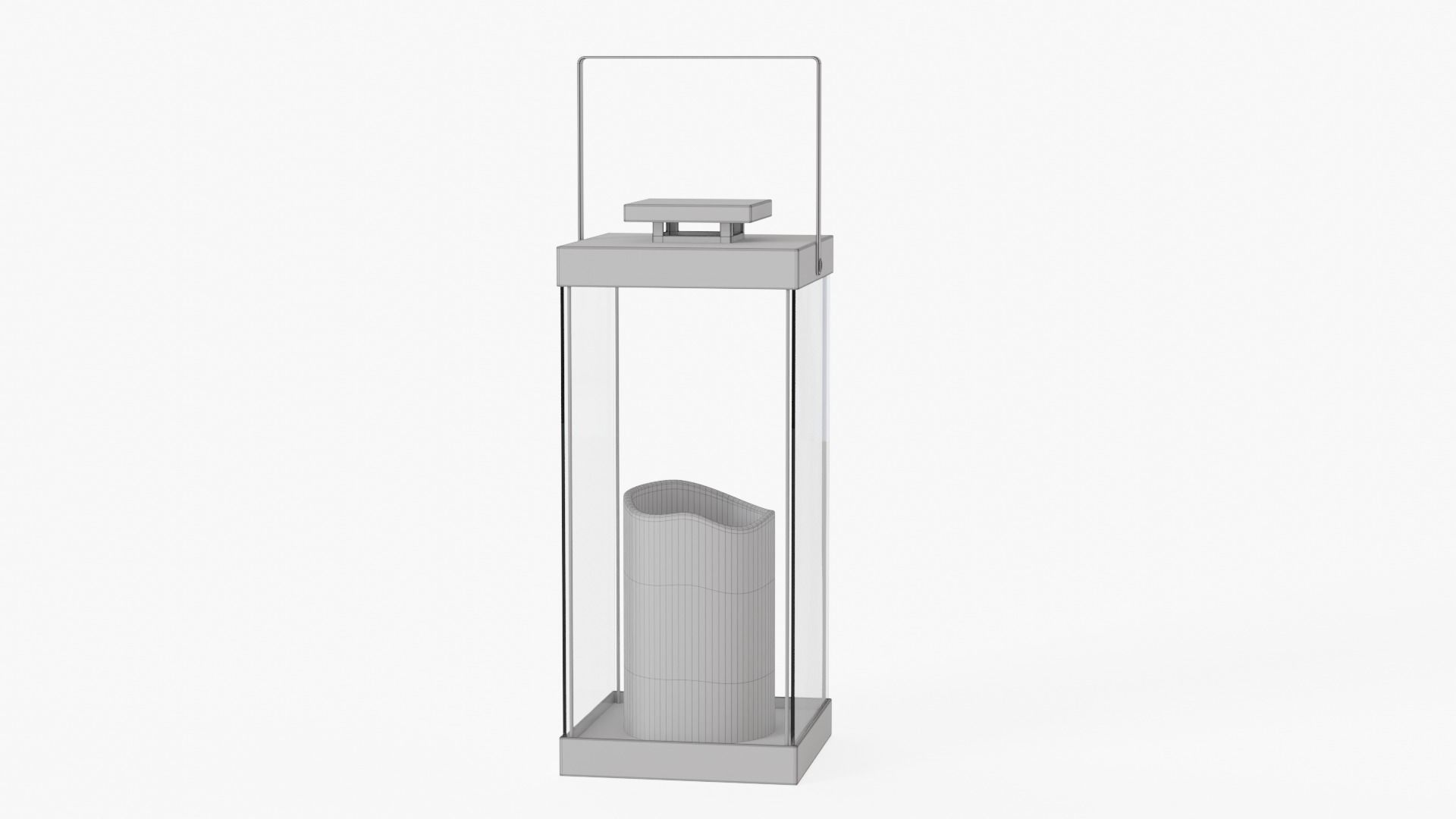 lantern09 candle lantern 3D model_6