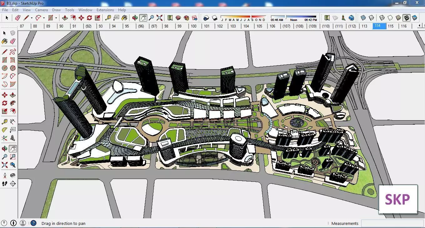 Sketchup Complex B3 3D model_0