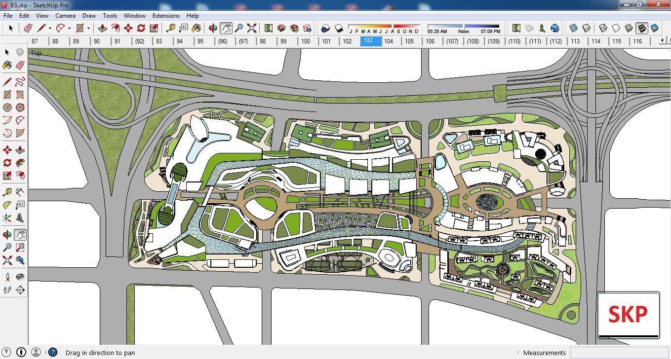 Sketchup Complex B3 3D model_1