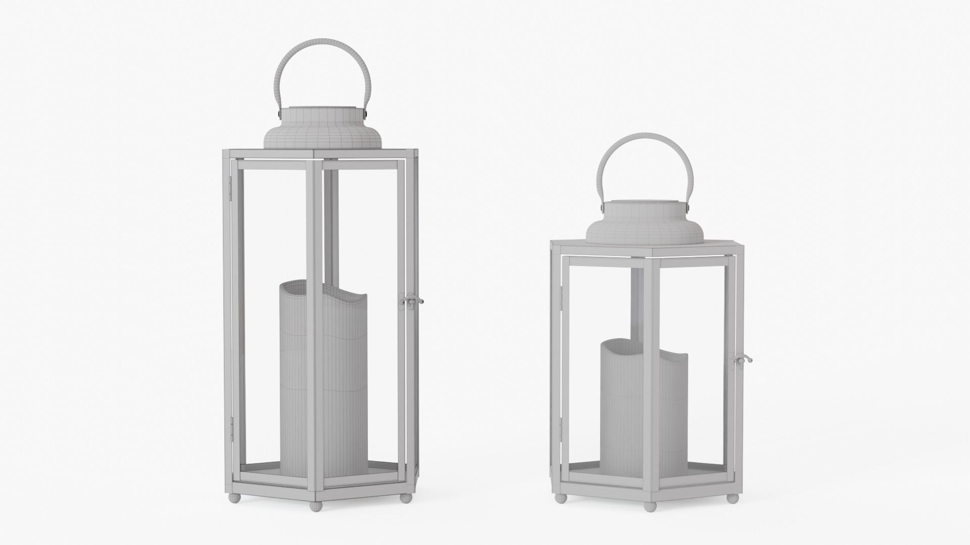 lantern12 two lanterns 3D model_6