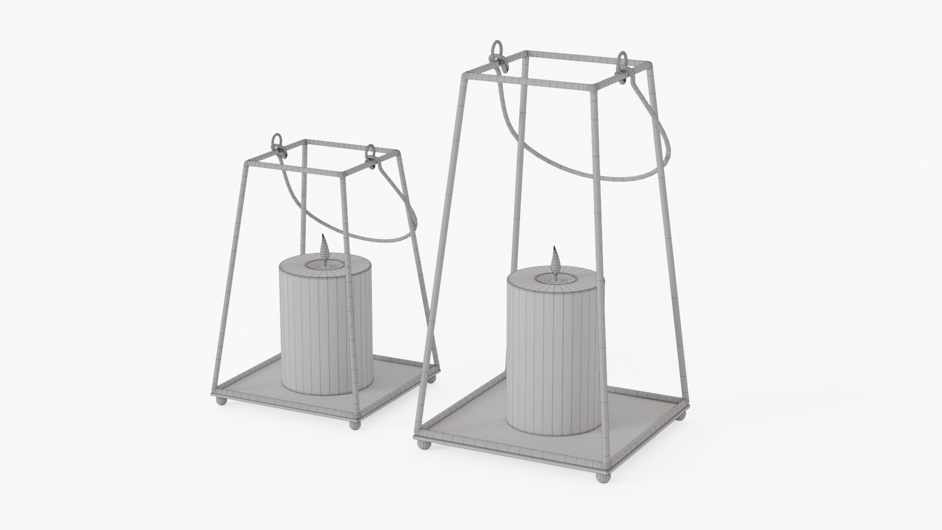 lantern collection candle in glass _14