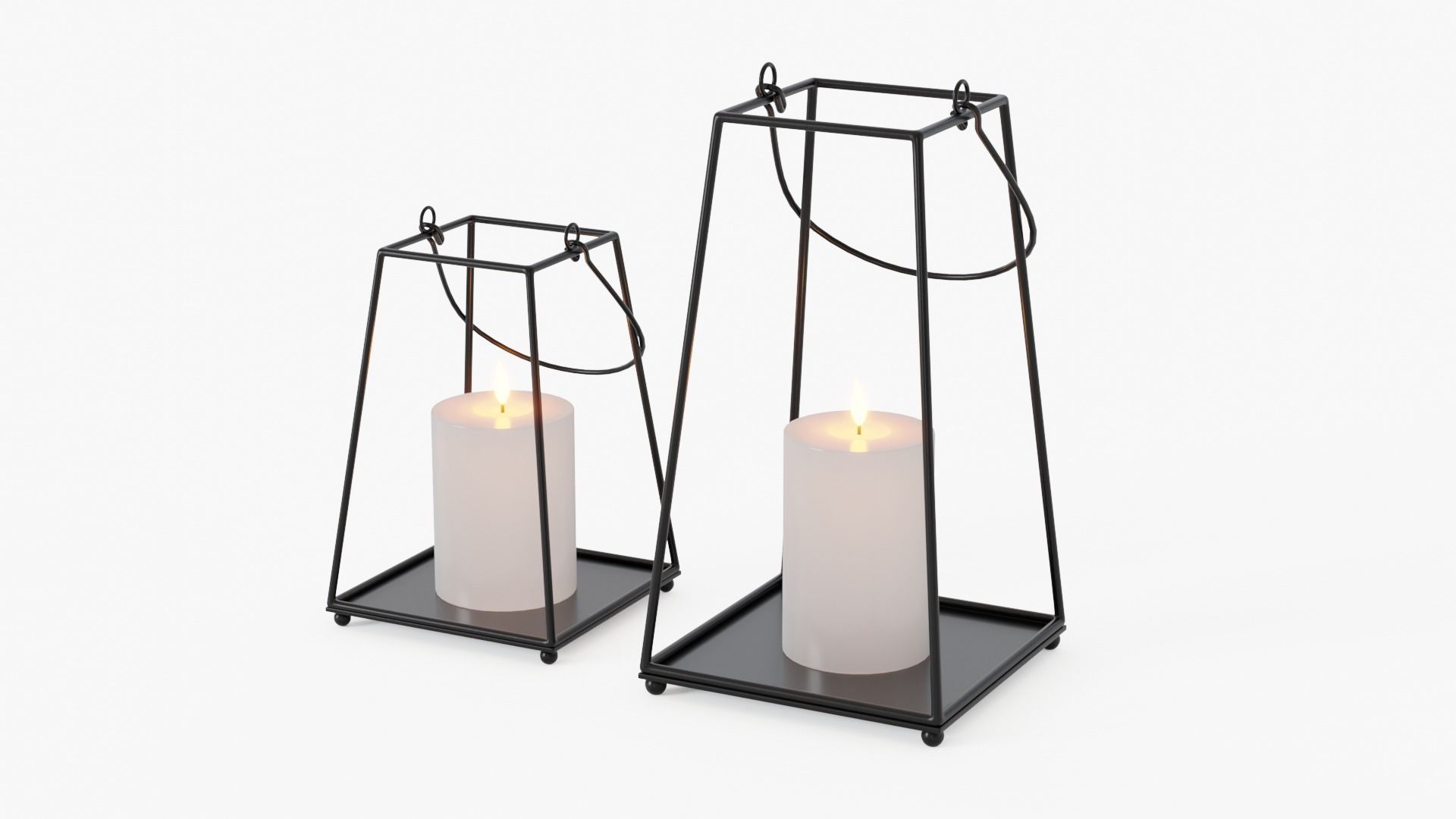 lantern collection candle in glass _2