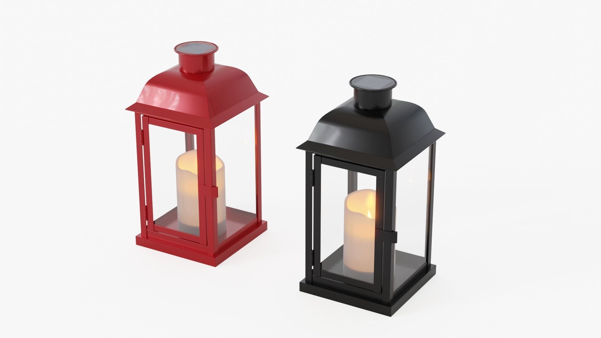 lantern collection candle in glass _12