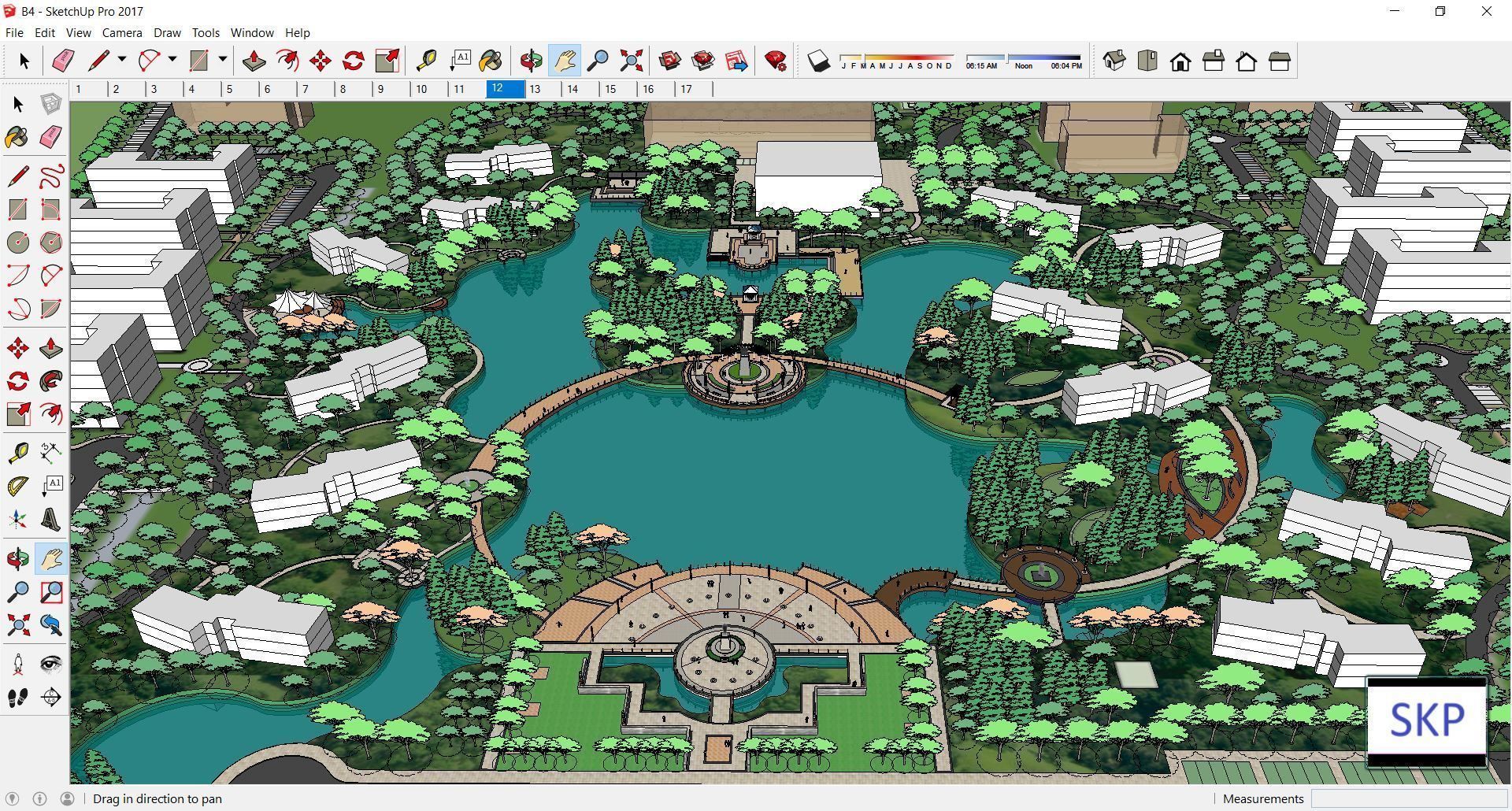 Sketchup Complex B4 3D model_3