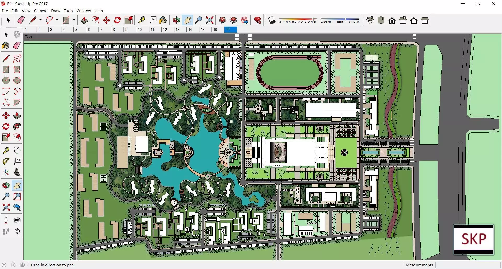 Sketchup Complex B4 3D model_0