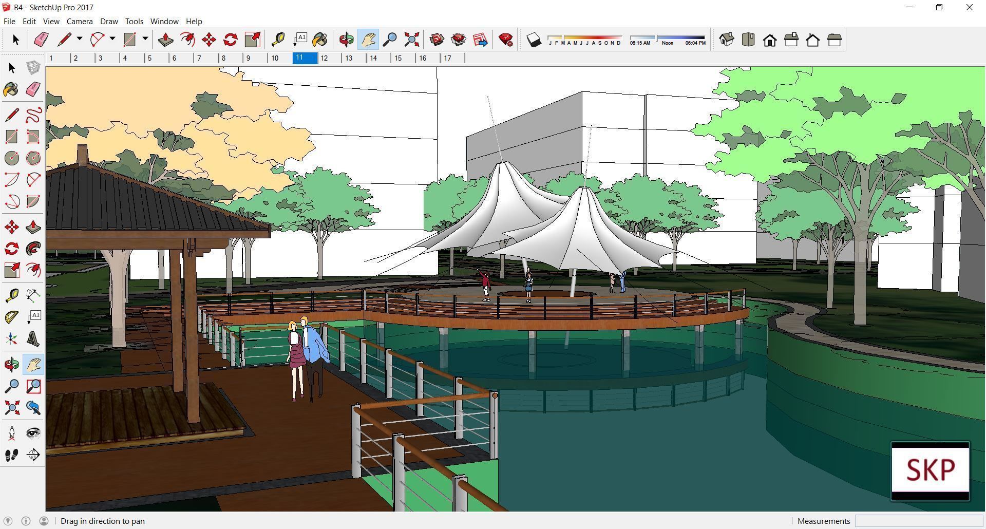 Sketchup Complex B4 3D model_2