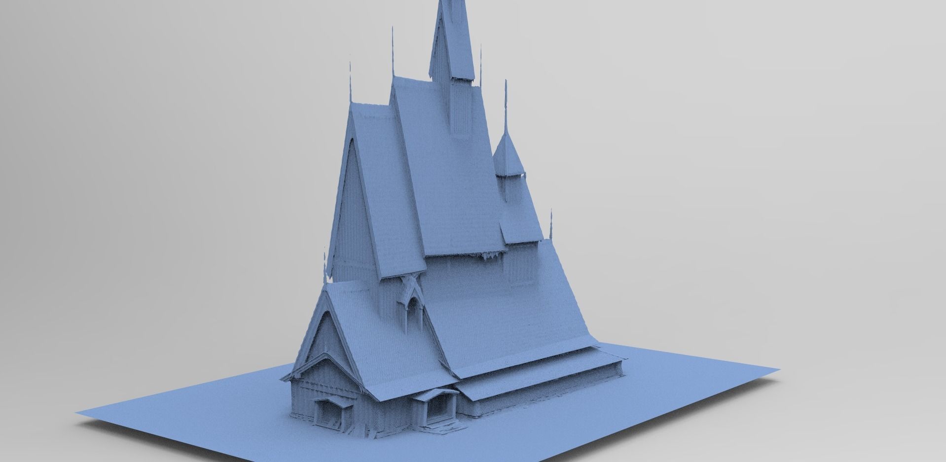 Viking big house 6  3D model_1