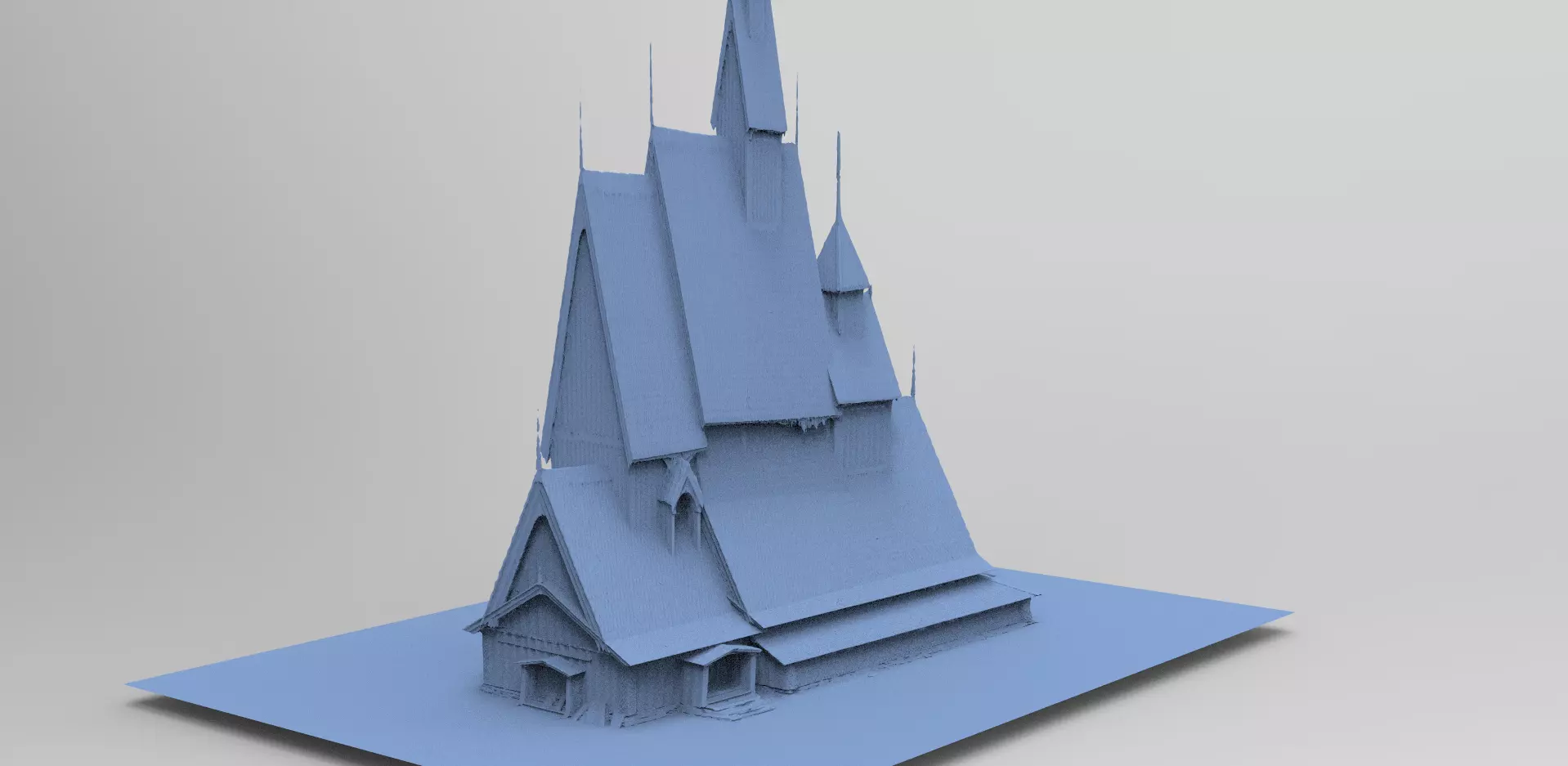 Viking big house 6  3D model_0