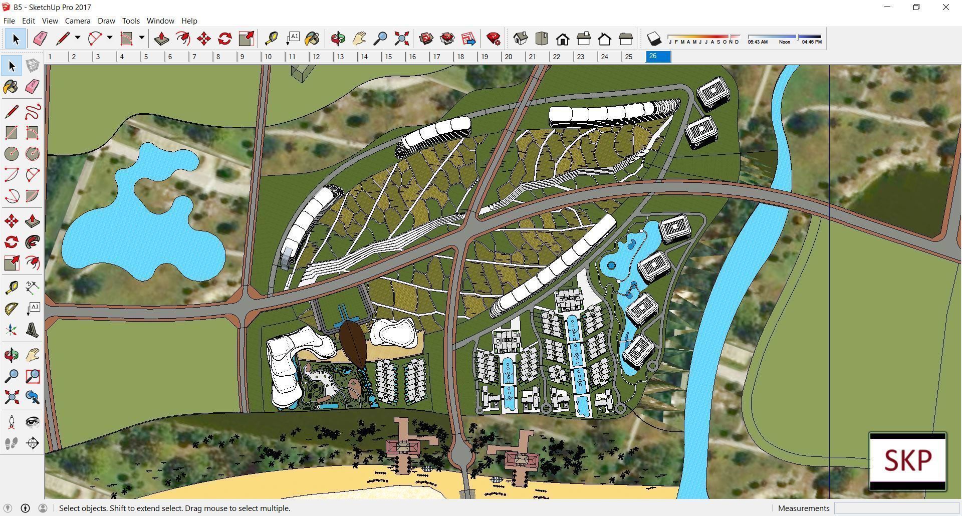 Sketchup Complex B5 3D model_2