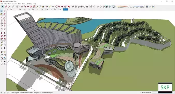 Sketchup Complex B6 3D model