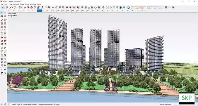 Sketchup Complex B8 3D model