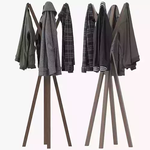 Ramo Coat Rack 3D model