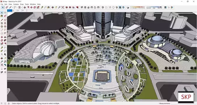 Sketchup Complex B9 3D model