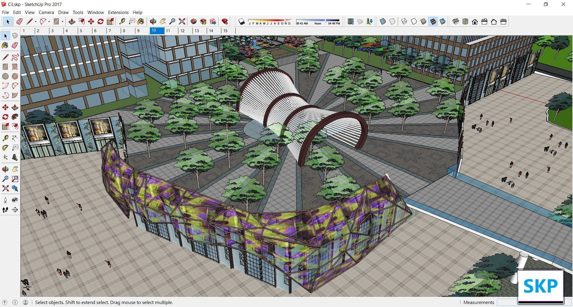 Sketchup Complex C3 3D model_1