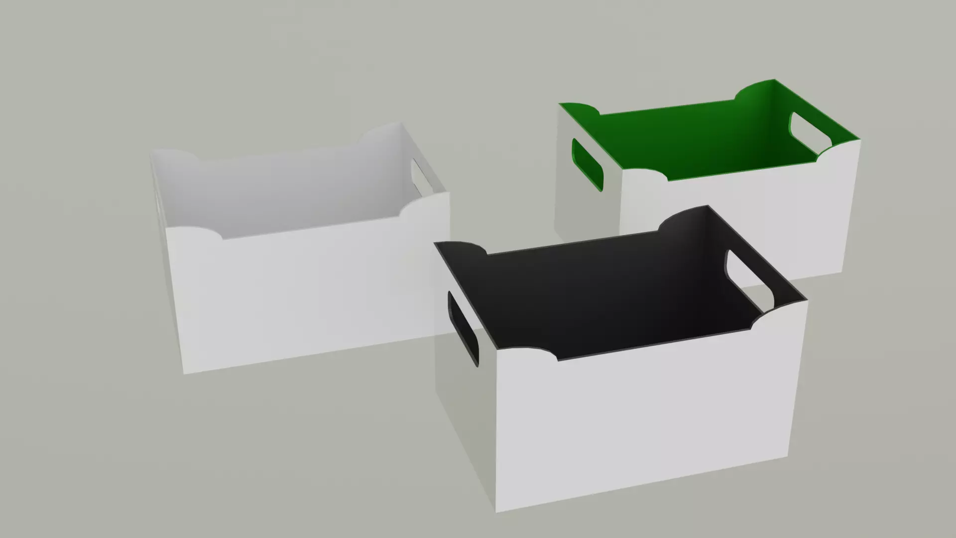 Small Box Set Free low-poly 3D model