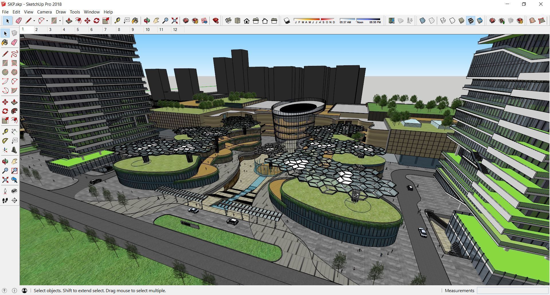 Sketchup Complex C8 3D model_7