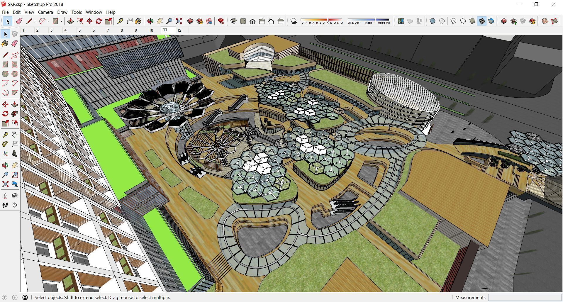 Sketchup Complex C8 3D model_5