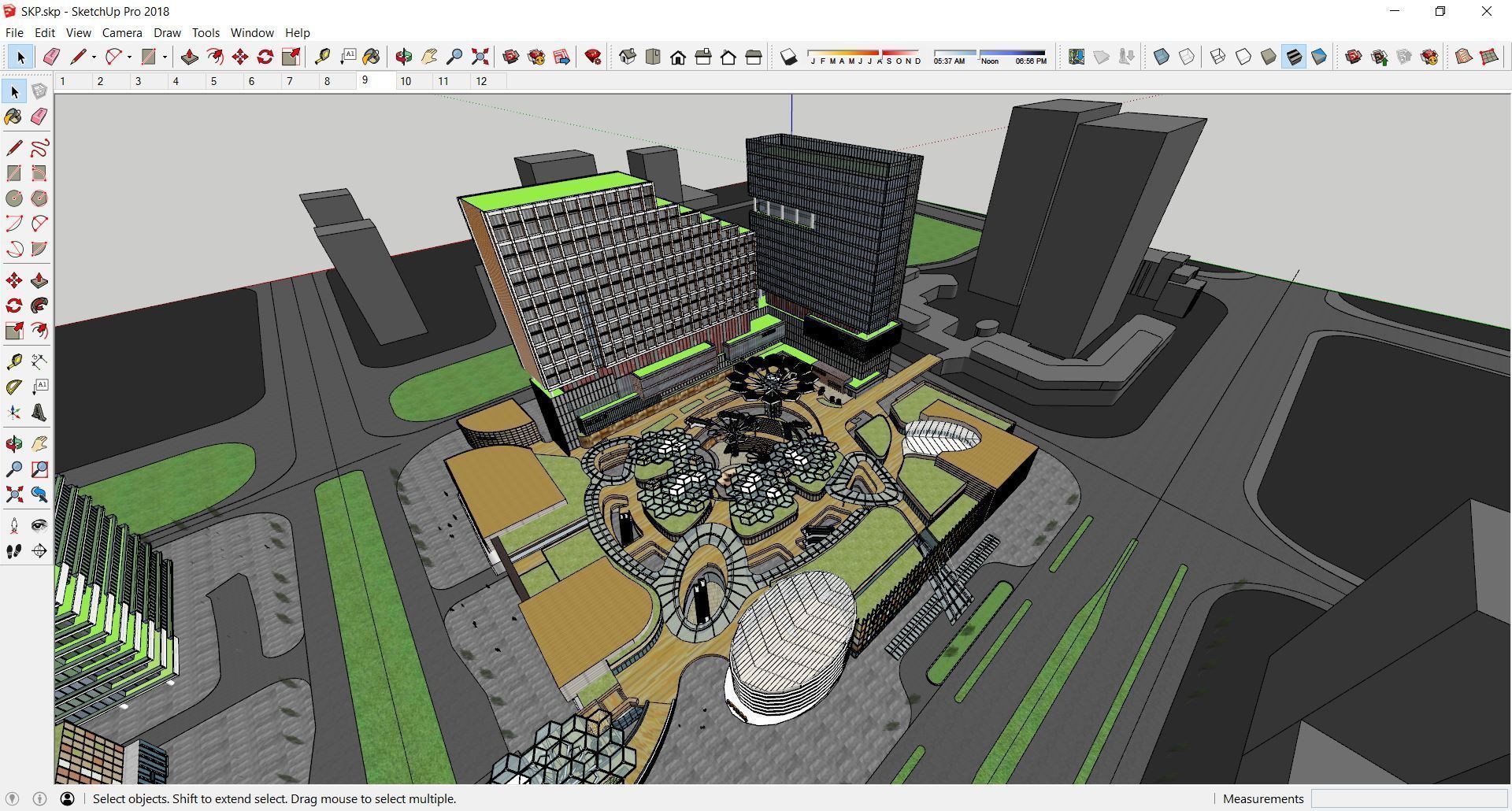 Sketchup Complex C8 3D model_3